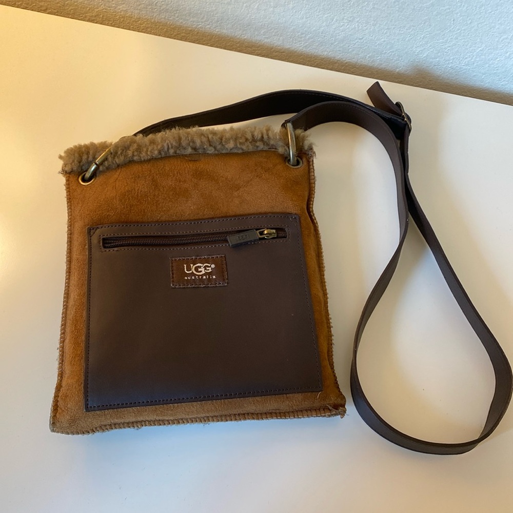 UGG Sheepskin Shearling Crossbody bag